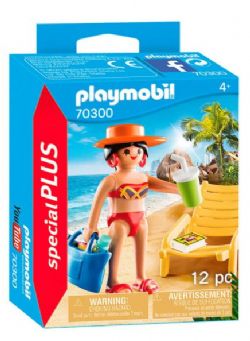 *** PLAYMOBIL - VACANCIERE AVEC TRANSAT #70300